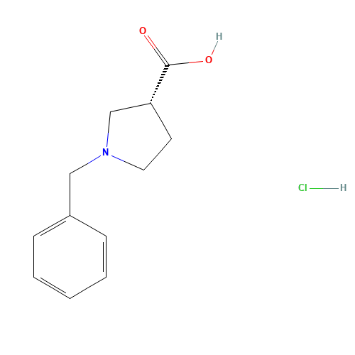 (3R)-1-benzylpyrrolidine-3-carboxylic acid;hydrochloride (CAS: 1082055-65-9) - Related Chemical Product