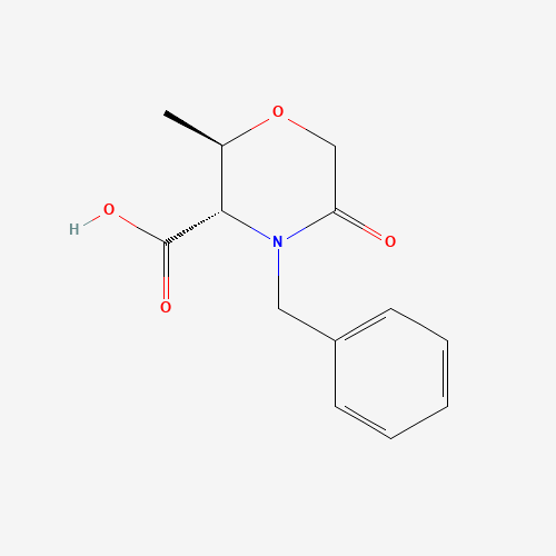 (2R,3S)-4-benzyl-2-methyl-5-oxomorpholine-3-carboxylic acid (CAS: 681851-25-2) - Related Chemical Product