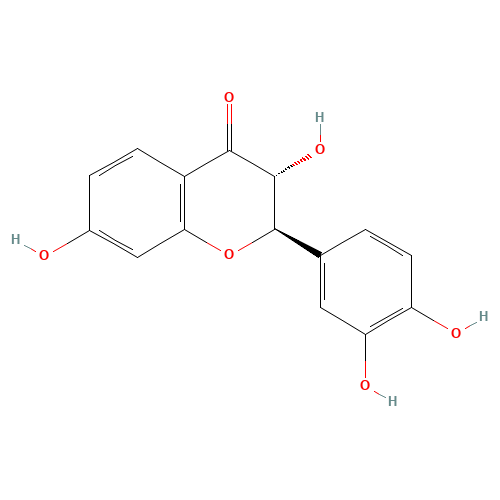 (2R,3R)-2-(3,4-dihydroxyphenyl)-3,7-dihydroxy-2,3-dihydrochromen-4-one (CAS: 20725-03-5) - Related Chemical Product