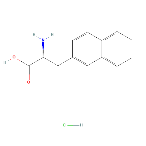(2S)-2-amino-3-naphthalen-2-ylpropanoic acid;hydrochloride (CAS: 122745-12-4) - Related Chemical Product