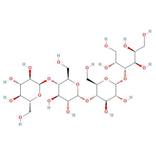(2S,3R,4R,5R)-4-[(2R,3R,4R,5S,6R)-5-[(2R,3R,4R,5S,6R)-3,4-dihydroxy-6-(hydroxymethyl)-5-[(2R,3R,4S,5S,6R)-3,4,5-trihydroxy-6-(hydroxymethyl)oxan-2-yl]oxyoxan-2-yl]oxy-3,4-dihydroxy-6-(hydroxymethyl)oxan-2-yl]oxyhexane-1,2,3,5,6-pentol (CAS: 66767-99-5) - Related Chemical Product
