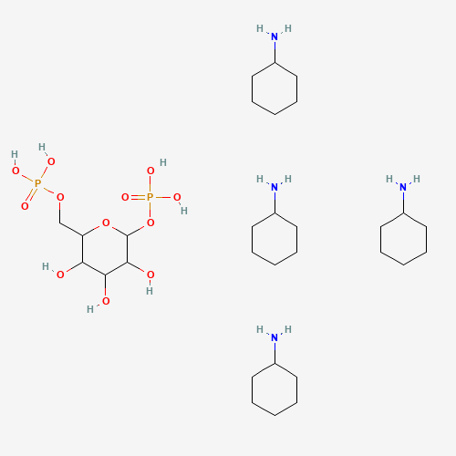 cyclohexanamine;[(3R,4S,5S,6R)-3,4,5-trihydroxy-6-(phosphonooxymethyl)oxan-2-yl] dihydrogen phosphate (CAS: 20514-06-1) - Related Chemical Product