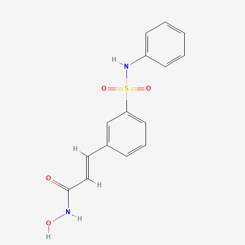 (E)-N-hydroxy-3-[3-(phenylsulfamoyl)phenyl]prop-2-enamide (CAS: 414864-00-9) - Related Chemical Product