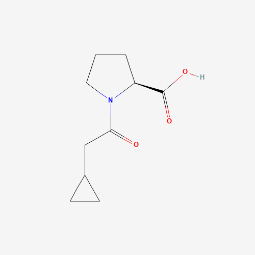 (2S)-1-(2-cyclopropylacetyl)pyrrolidine-2-carboxylic acid (CAS: 1309965-98-7) - Related Chemical Product