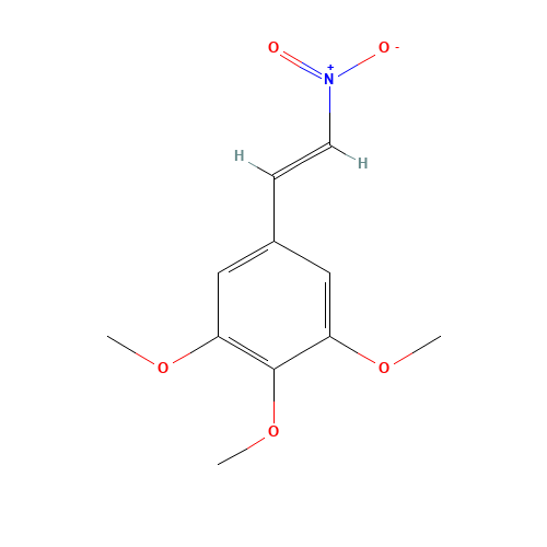 1,2,3-trimethoxy-5-[(E)-2-nitroethenyl]benzene (CAS: 6316-70-7) - Related Chemical Product