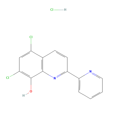 (2E)-5,7-dichloro-2-(1H-pyridin-2-ylidene)quinolin-8-one;hydrochloride (CAS: 1380310-81-5) - Related Chemical Product