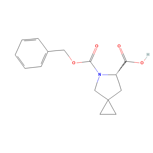 (6S)-5-phenylmethoxycarbonyl-5-azaspiro[2.4]heptane-6-carboxylic acid (CAS: 1256388-47-2) - Related Chemical Product