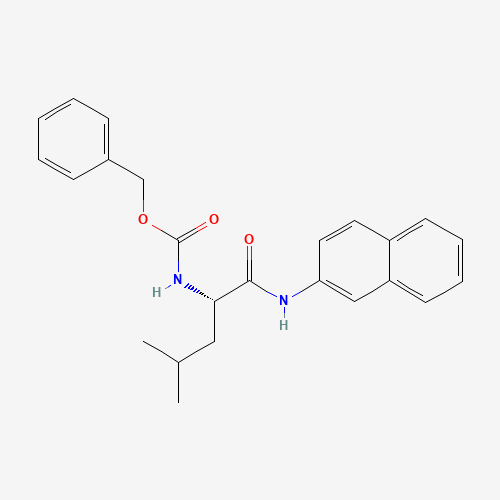 benzyl N-[(2S)-4-methyl-1-(naphthalen-2-ylamino)-1-oxopentan-2-yl]carbamate (CAS: 20998-86-1) - Related Chemical Product