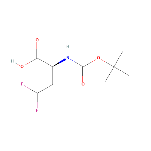 (2S)-4,4-difluoro-2-[(2-methylpropan-2-yl)oxycarbonylamino]butanoic acid (CAS: 467442-20-2) - Related Chemical Product