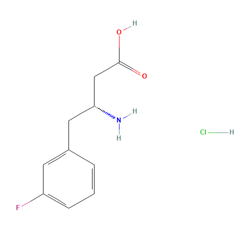 (3R)-3-amino-4-(3-fluorophenyl)butanoic acid;hydrochloride (CAS: 331763-65-6) - Related Chemical Product