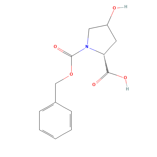 (2R)-4-hydroxy-1-phenylmethoxycarbonylpyrrolidine-2-carboxylic acid (CAS: 317830-65-2) - Related Chemical Product