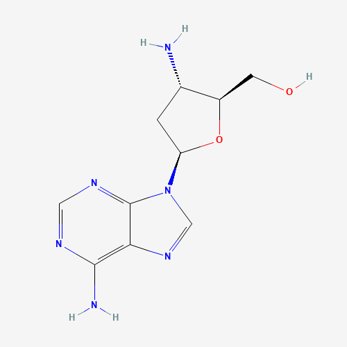 [(2S,3S,5R)-3-amino-5-(6-aminopurin-9-yl)oxolan-2-yl]methanol (CAS: 7403-25-0) - Related Chemical Product