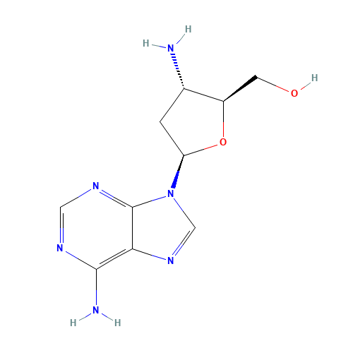 [(2S,3S,5R)-3-amino-5-(6-aminopurin-9-yl)oxolan-2-yl]methanol (CAS: 7403-25-0) - Related Chemical Product