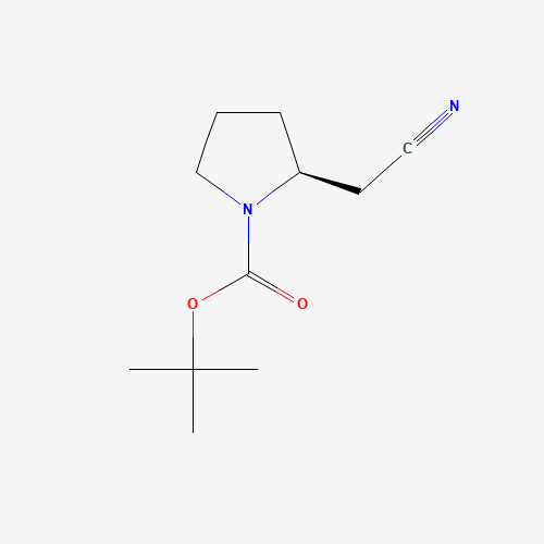 tert-butyl (2S)-2-(cyanomethyl)pyrrolidine-1-carboxylate (CAS: 142253-50-7) - Related Chemical Product