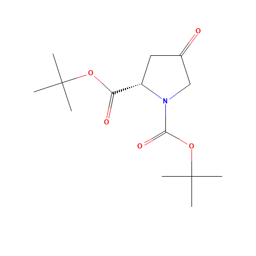 ditert-butyl (2S)-4-oxopyrrolidine-1,2-dicarboxylate (CAS: 166410-05-5) - Related Chemical Product