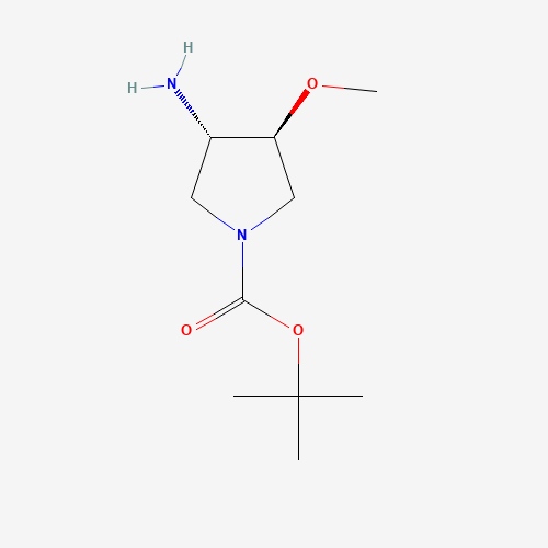tert-butyl (3S,4S)-3-amino-4-methoxypyrrolidine-1-carboxylate (CAS: 429673-79-0) - Related Chemical Product