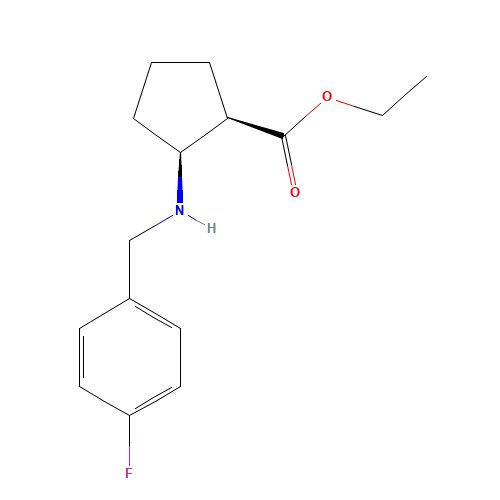 ethyl (1R,2S)-2-[(4-fluorophenyl)methylamino]cyclopentane-1-carboxylate (CAS: 1033755-81-5) - Related Chemical Product