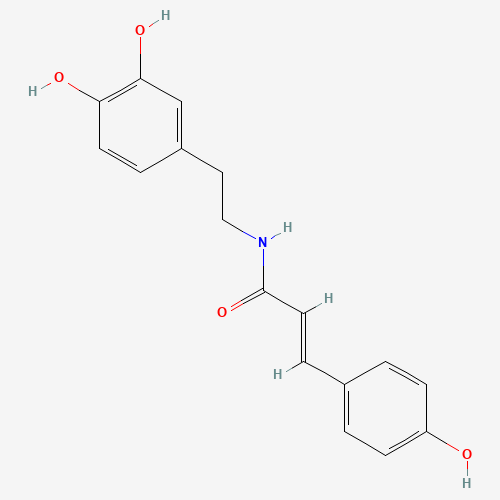 (E)-N-[2-(3,4-dihydroxyphenyl)ethyl]-3-(4-hydroxyphenyl)prop-2-enamide (CAS: 103188-46-1) - Related Chemical Product