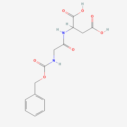 (2S)-2-[[2-(phenylmethoxycarbonylamino)acetyl]amino]butanedioic acid (CAS: 6154-38-7) - Related Chemical Product
