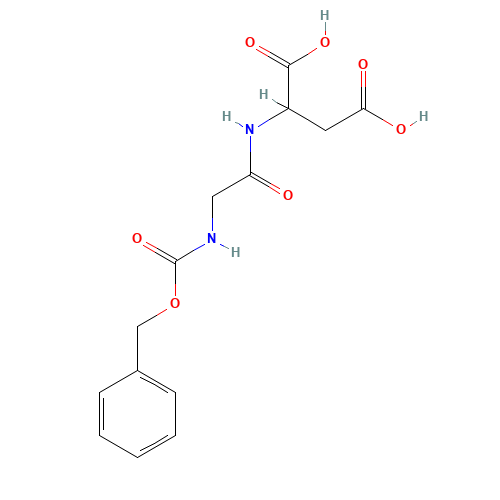 (2S)-2-[[2-(phenylmethoxycarbonylamino)acetyl]amino]butanedioic acid (CAS: 6154-38-7) - Related Chemical Product