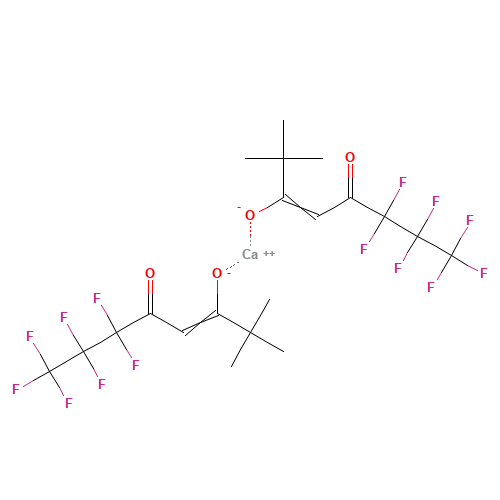 calcium;(Z)-6,6,7,7,8,8,8-heptafluoro-2,2-dimethyl-5-oxooct-3-en-3-olate (CAS: 36885-29-7) - Related Chemical Product