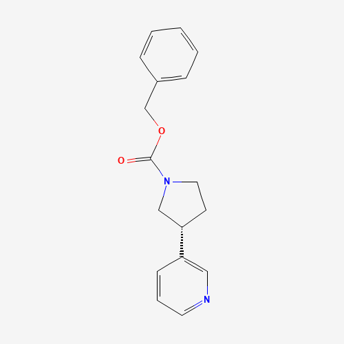 benzyl (3R)-3-pyridin-3-ylpyrrolidine-1-carboxylate (CAS: 1225218-98-3) - Related Chemical Product