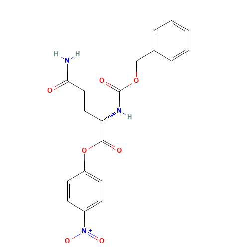 (4-nitrophenyl) (2S)-5-amino-5-oxo-2-(phenylmethoxycarbonylamino)pentanoate (CAS: 7763-16-8) - Related Chemical Product
