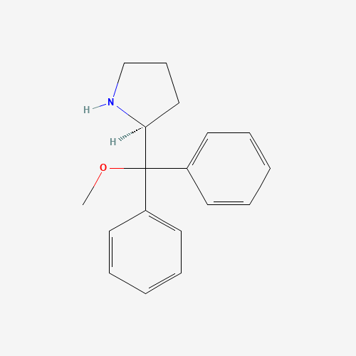 (2S)-2-[methoxy(diphenyl)methyl]pyrrolidine (CAS: 118971-03-2) - Related Chemical Product