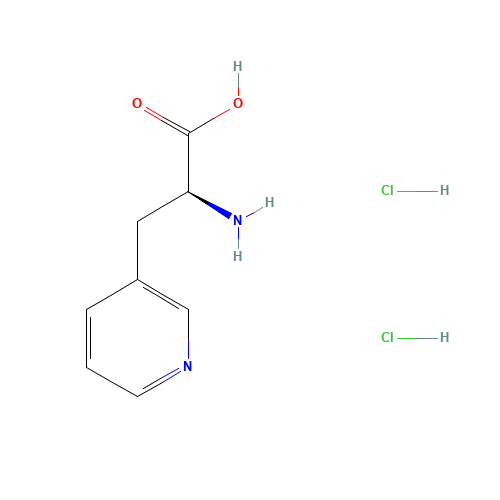 (2S)-2-amino-3-pyridin-3-ylpropanoic acid;dihydrochloride (CAS: 93960-20-4) - Related Chemical Product