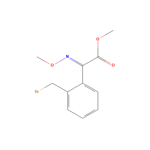methyl (2E)-2-[2-(bromomethyl)phenyl]-2-methoxyiminoacetate (CAS: 133409-72-0) - Related Chemical Product