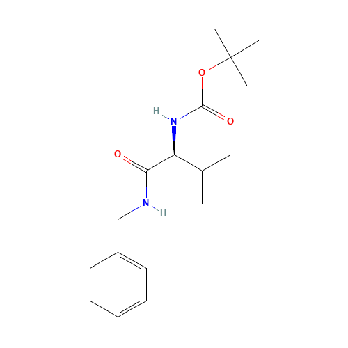 tert-butyl N-[(2S)-1-(benzylamino)-3-methyl-1-oxobutan-2-yl]carbamate (CAS: 67106-22-3) - Related Chemical Product