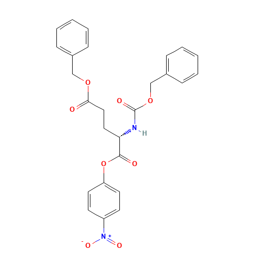 5-O-benzyl 1-O-(4-nitrophenyl) (2S)-2-(phenylmethoxycarbonylamino)pentanedioate (CAS: 49689-66-9) - Related Chemical Product