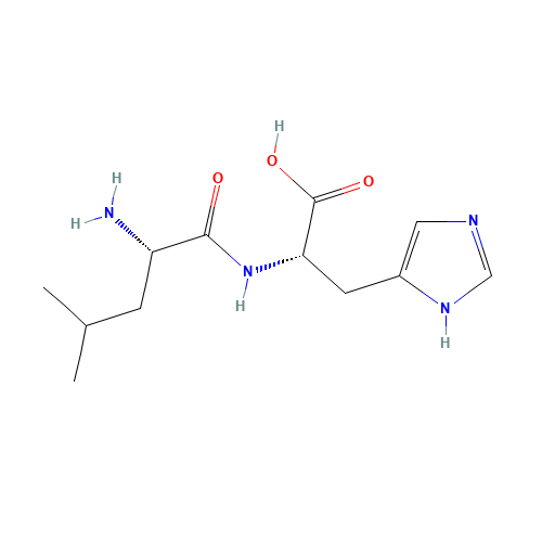 (2S)-2-[[(2S)-2-amino-4-methylpentanoyl]amino]-3-(1H-imidazol-5-yl)propanoic acid (CAS: 38062-72-5) - Related Chemical Product