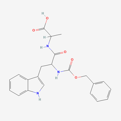 (2S)-2-[[(2S)-3-(1H-indol-3-yl)-2-(phenylmethoxycarbonylamino)propanoyl]amino]propanoic acid (CAS: 17388-71-5) - Related Chemical Product