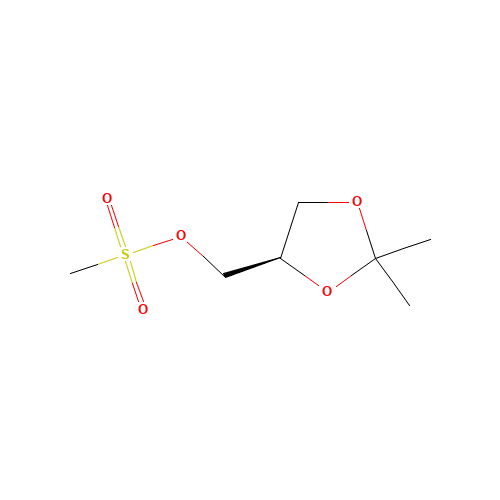 [(4R)-2,2-dimethyl-1,3-dioxolan-4-yl]methyl methanesulfonate (CAS: 83461-40-9) - Related Chemical Product
