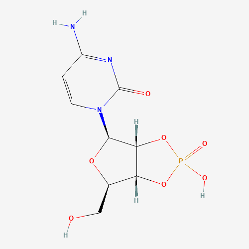 1-[(3aR,4R,6R,6aR)-2-hydroxy-6-(hydroxymethyl)-2-oxo-3a,4,6,6a-tetrahydrofuro[3,4-d][1,3,2]dioxaphosphol-4-yl]-4-aminopyrimidin-2-one (CAS: 633-90-9) - Related Chemical Product