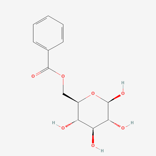 [(2R,3S,4S,5R,6R)-3,4,5,6-tetrahydroxyoxan-2-yl]methyl benzoate (CAS: 90-75-5) - Related Chemical Product