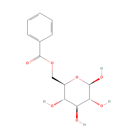 [(2R,3S,4S,5R,6R)-3,4,5,6-tetrahydroxyoxan-2-yl]methyl benzoate (CAS: 90-75-5) - Related Chemical Product