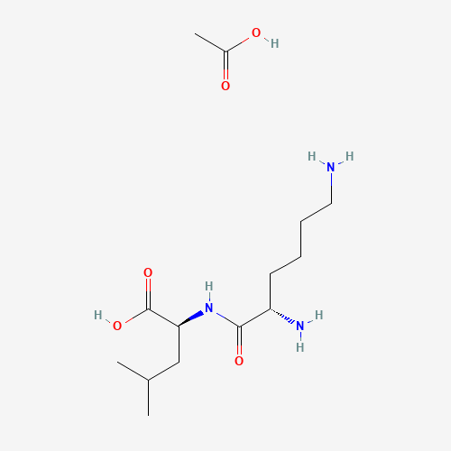 acetic acid;(2S)-2-[[(2S)-2,6-diaminohexanoyl]amino]-4-methylpentanoic acid (CAS: 103404-72-4) - Related Chemical Product