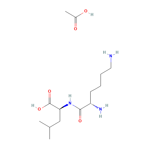 acetic acid;(2S)-2-[[(2S)-2,6-diaminohexanoyl]amino]-4-methylpentanoic acid (CAS: 103404-72-4) - Related Chemical Product