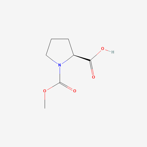 (2S)-1-methoxycarbonylpyrrolidine-2-carboxylic acid (CAS: 74761-41-4) - Related Chemical Product