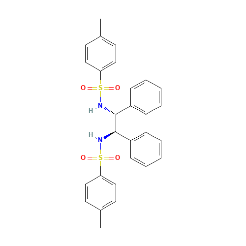 4-methyl-N-[(1R,2R)-2-[(4-methylphenyl)sulfonylamino]-1,2-diphenylethyl]benzenesulfonamide (CAS: 121758-19-8) - Related Chemical Product