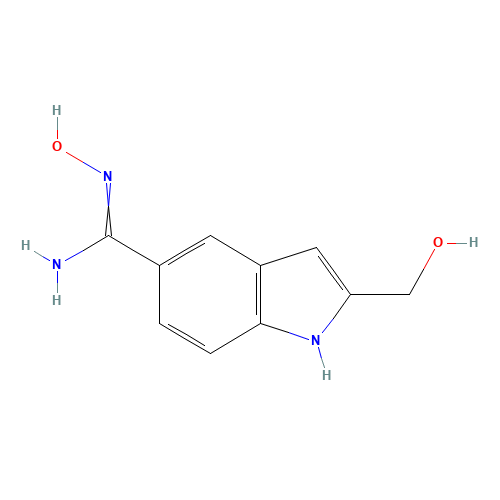 N'-hydroxy-2-(hydroxymethyl)-1H-indole-5-carboximidamide (CAS: 1201146-42-0) - Related Chemical Product