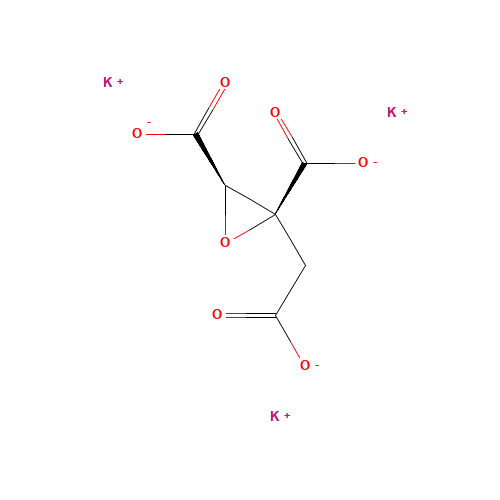 tripotassium;(2S,3R)-2-(carboxylatomethyl)oxirane-2,3-dicarboxylate (CAS: 85431-33-0) - Related Chemical Product