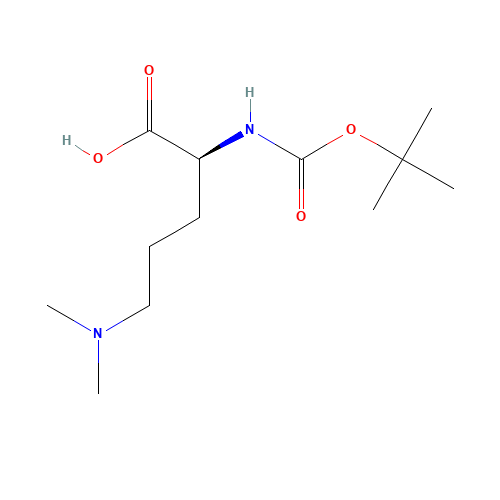 (2S)-5-(dimethylamino)-2-[(2-methylpropan-2-yl)oxycarbonylamino]pentanoic acid (CAS: 65671-54-7) - Related Chemical Product