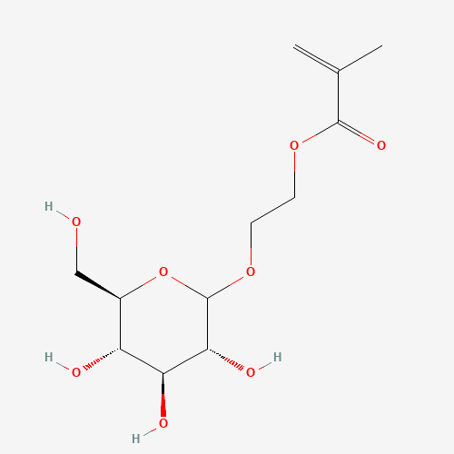 2-[(3R,4S,5S,6R)-3,4,5-trihydroxy-6-(hydroxymethyl)oxan-2-yl]oxyethyl 2-methylprop-2-enoate (CAS: 132153-62-9) - Related Chemical Product