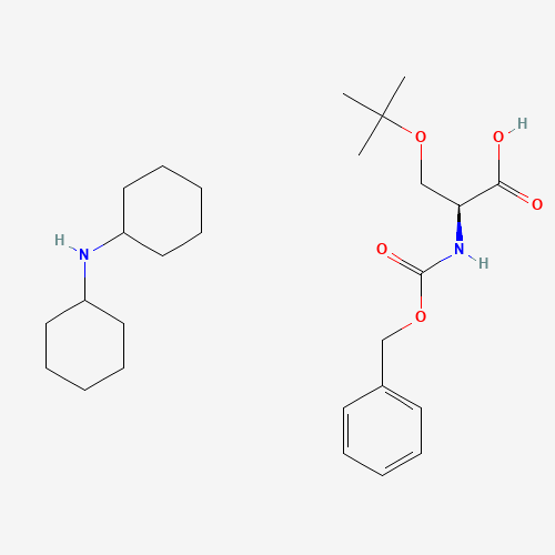 N-cyclohexylcyclohexanamine;(2S)-3-[(2-methylpropan-2-yl)oxy]-2-(phenylmethoxycarbonylamino)propanoic acid (CAS: 16966-08-8) - Related Chemical Product