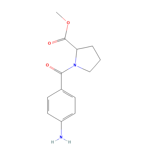 methyl (2S)-1-(4-aminobenzoyl)pyrrolidine-2-carboxylate (CAS: 218631-88-0) - Related Chemical Product