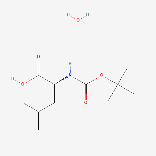(2R)-4-methyl-2-[(2-methylpropan-2-yl)oxycarbonylamino]pentanoic acid;hydrate (CAS: 200937-17-3) - Related Chemical Product