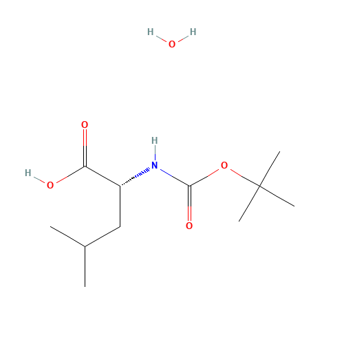 (2R)-4-methyl-2-[(2-methylpropan-2-yl)oxycarbonylamino]pentanoic acid;hydrate (CAS: 200937-17-3) - Related Chemical Product